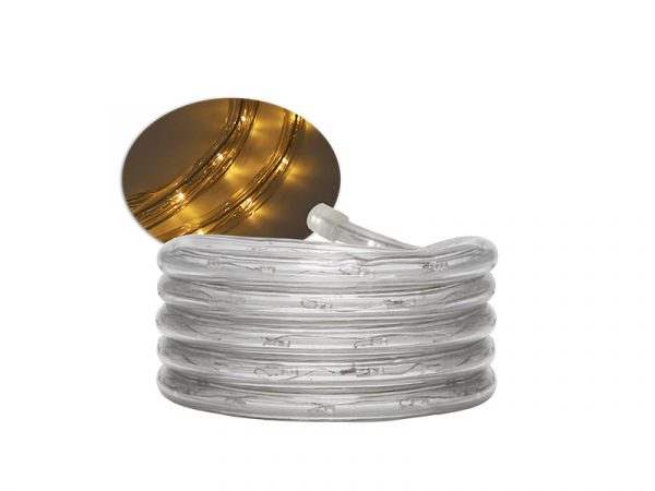 CUERDA LUZ LED PRO 13MM 127V 2 HILOS 100M SIN ACCESORIOS AMARILLO