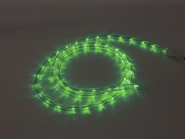 CUERDA LUZ LED PRO 13MM 127V 2 HILOS 100M SIN ACCESORIOS VERDE - Imagen 2