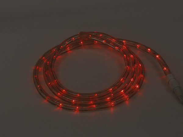 CUERDA LUZ LED PRO 13MM 127V 2 HILOS 100M SIN ACCESORIOS ROJO - Imagen 2