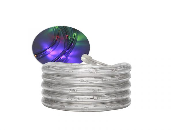 CUERDA DE LUZ LED PRO 13MM 127V 2 HILOS 100M SIN ACCESORIOS DE COLORES