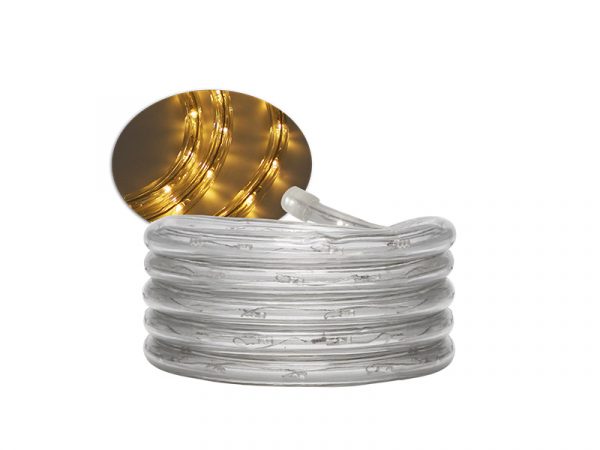 CUERDA LUZ LED PRO 13MM 220V 2 HILOS 100M SIN ACCESORIOS AMARILLO