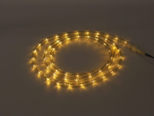 CUERDA LUZ LED PRO 13MM 220V 2 HILOS 100M SIN ACCESORIOS AMARILLO - Imagen 2