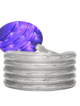 CUERDA LUZ LED PRO 13MM 220V 2 HILOS 100M SIN ACCESORIOS AZUL