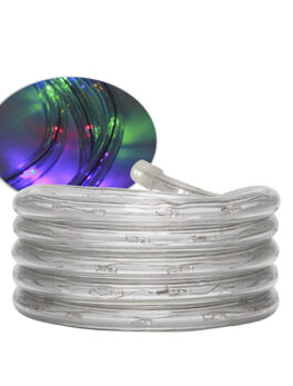 CUERDA DE LUZ LED PRO 13MM 220V 2 HILOS 100M SIN ACCESORIOS DE COLORES