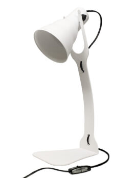 LÁMPARA DE MESA TASCHIBRA HOL 1XE27 BLANCO