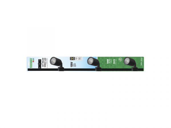 KIT RIEL LED DIRECTO 6500K NEGRO - Imagen 9