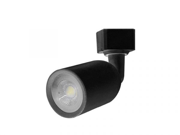 SPOT LED DIRECTO RIEL MR16 6W 3000K NEGRO