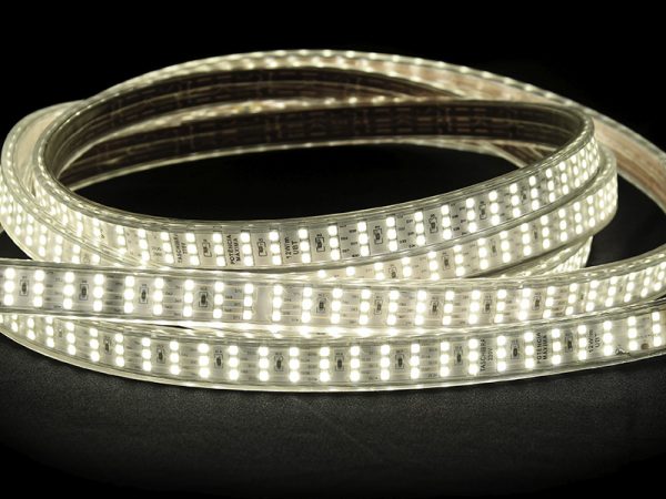 CINTA LED 12W 288 LEDS/M 20M 220V IP67 BRANCO