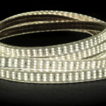 CINTA LED 12W 288 LEDS/M 50M 127V IP67 BRANCO