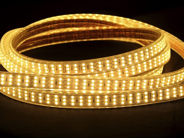 CINTA LED 12W 288 LEDS/M 50M 220V IP67 3000K
