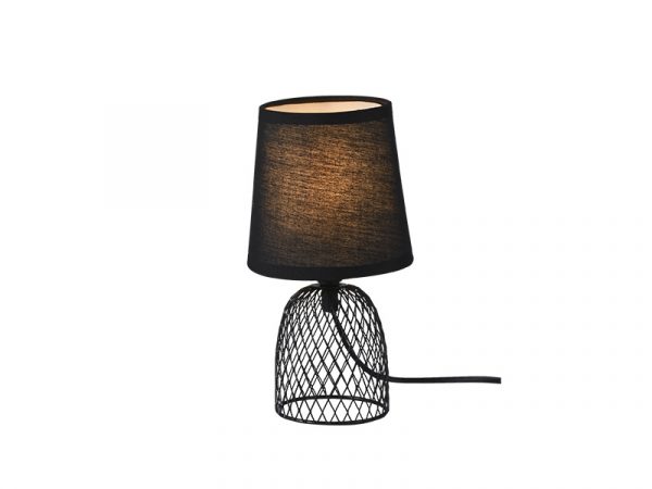 LÁMPARA TASCHIBRA GLENDA E27 NEGRO