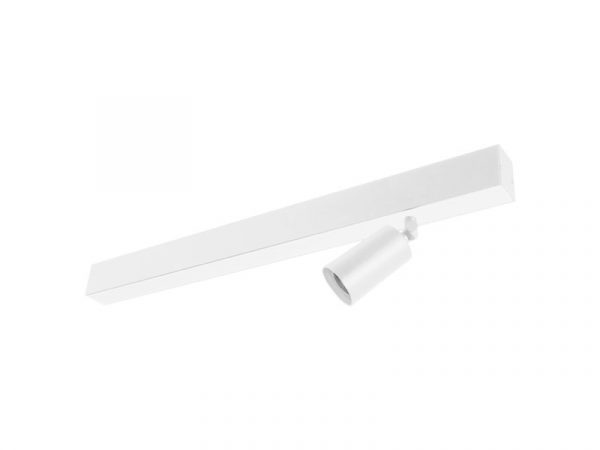 SPIRE LUZ LED LINEAL 20W 6500K SUPERPOSICIÓN + 1 SPOT MR 11 SIN LÁMPARA BLANCA