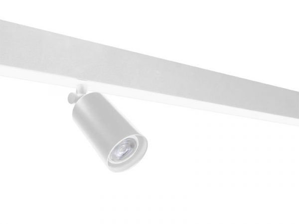 SPIRE LUZ LED LINEAL 20W 6500K SUPERPOSICIÓN + 1 SPOT MR 11 SIN LÁMPARA BLANCA - Imagen 3