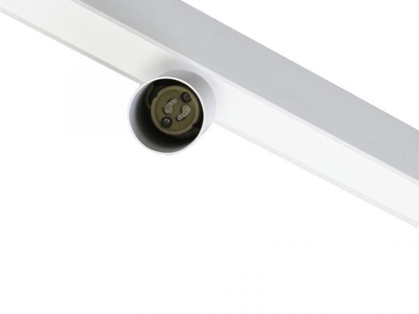 SPIRE LUZ LED LINEAL 20W 6500K SUPERPOSICIÓN + 1 SPOT MR 11 SIN LÁMPARA BLANCA - Imagen 5