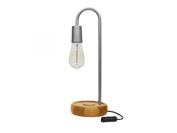 LÁMPARA ABF-142  FLAM 1XE27 PLATA - Imagen 3
