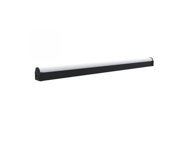 LUZ DE PERFIL LED CONVEXO 111 40W SOBREPOSICION 6500K NEGRO MATE - Imagen 2