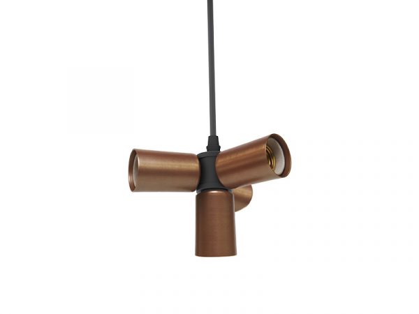 COLGANTE TASCHIBRA NICK 4XE27 COBRE