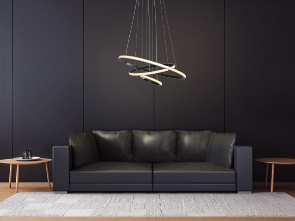 MONTREAL TASCHIBRA LED COLGANTE 3000K 45W PRETO - Imagen 4