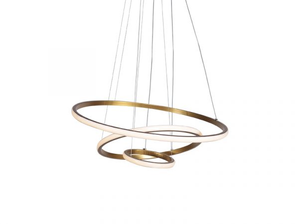 TASCHIBRA MONTREAL LED COLGANTE 3000K 45W ORO MATE - Imagen 2