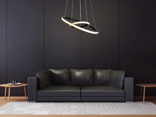 MONTREAL TASCHIBRA LED COLGANTE 3000K 25W PRETO - Imagen 3
