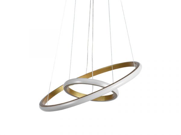 TASCHIBRA MONTREAL LED COLGANTE 3000K 25W ORO MATE