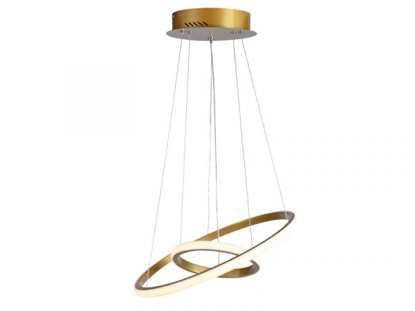TASCHIBRA MONTREAL LED COLGANTE 3000K 25W ORO MATE - Imagen 2
