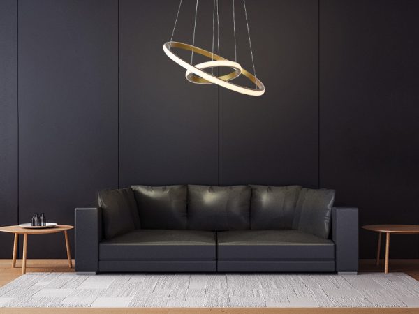 TASCHIBRA MONTREAL LED COLGANTE 3000K 25W ORO MATE - Imagen 3