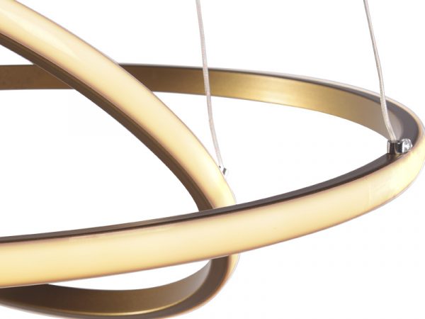 TASCHIBRA MONTREAL LED COLGANTE 3000K 35W ORO MATE - Imagen 3
