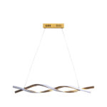 TASCHIBRA PARIS LED COLGANTE 3000K 18W OURO FOSCO