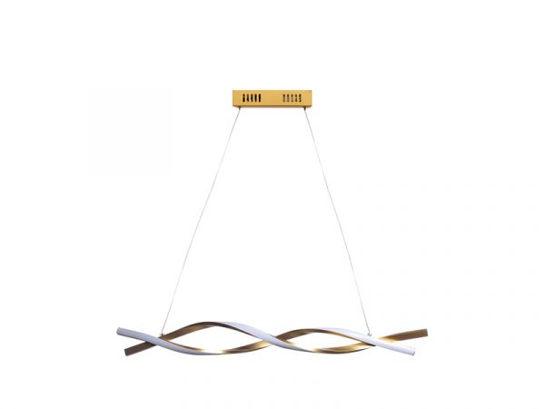 TASCHIBRA PARIS LED COLGANTE 3000K 18W OURO FOSCO