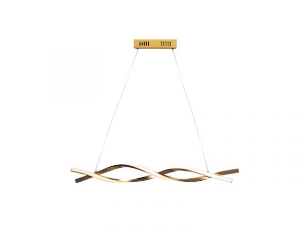 TASCHIBRA PARIS LED COLGANTE 3000K 18W OURO FOSCO - Imagen 3