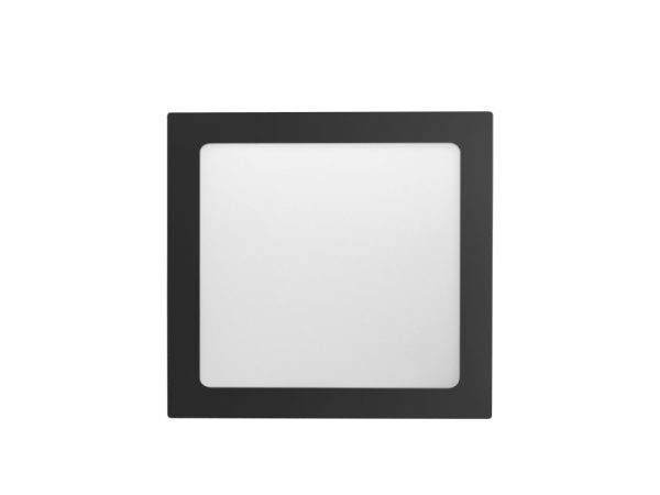 PANEL LED 24W LUX CUADRADO EMPOTRAR NEGRO 4000K - Imagen 3