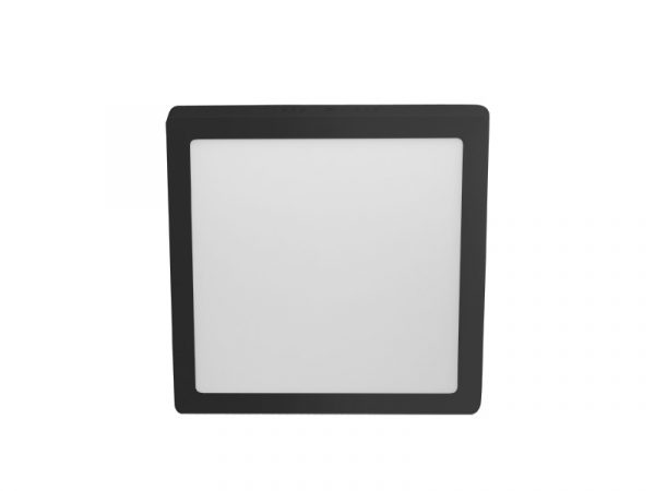 PANEL LED 18W LUX CUADRADO OVERLAY NEGRO 4000K - Imagen 3