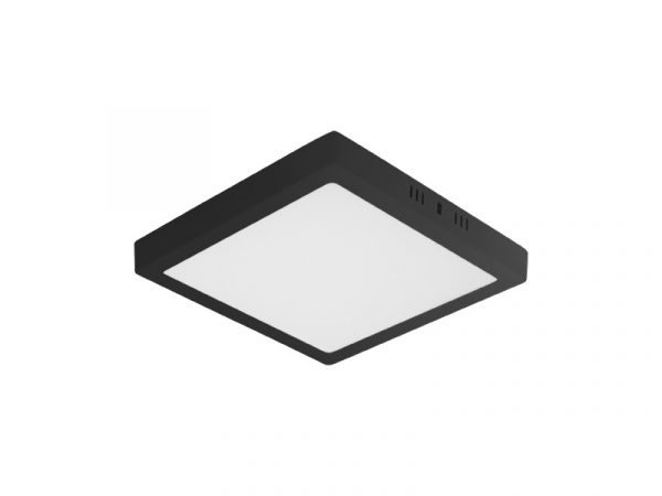 PANEL LED 18W LUX REDONDO SUPERPOSICIÓN NEGRO 4000K - Imagen 2