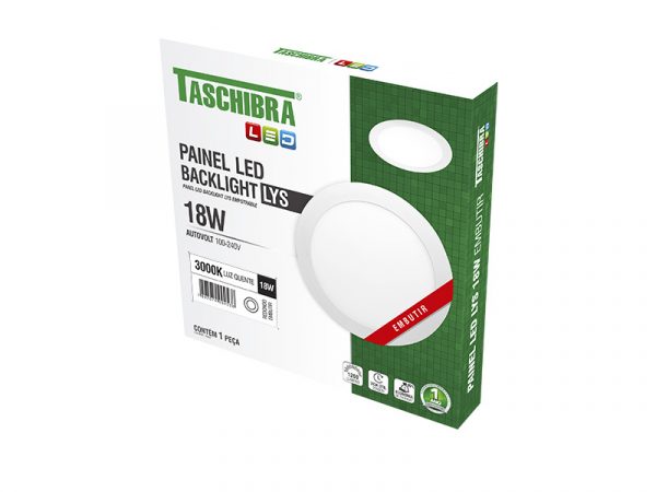 PANEL LED 18W LYS REDONDO EMPOTRAR 3000K - Imagen 3