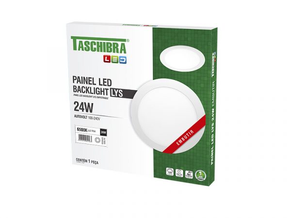 PANEL LED 24W LYS REDONDO EMPOTRAR 6500K - Imagen 3