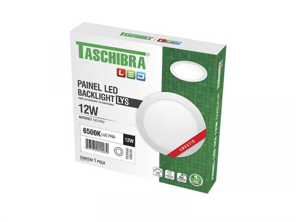 PANEL LED 12W LYS REDONDO EMPOTRAR 6500K - Imagen 3