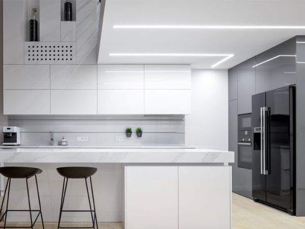 LUZ DE PERFIL LED CONVEXO 56 20W EMPOTRAR 6500K BLANCO - Imagen 7