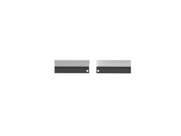 LUZ DE PERFIL LED CONVEXO 111 40W EMPOTRADO 4000K NEGRO MATE - Imagen 4