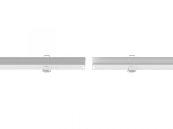 LUZ DE PERFIL LED CONVEXO 111 40W EMPOTRADO 6500K NEGRO MATE - Imagen 2