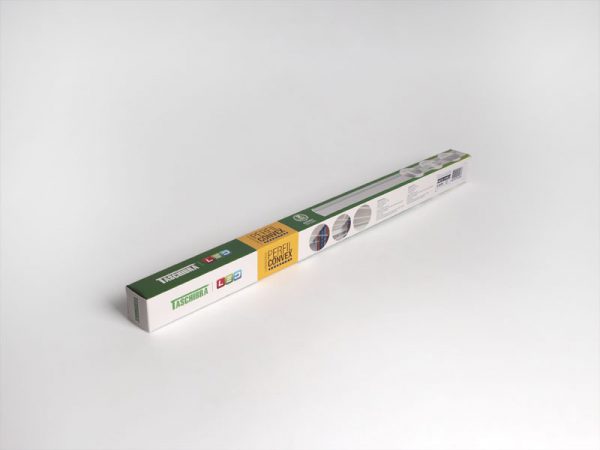 LUZ DE PERFIL LED CONVEXO 111 40W SOBREPOSICION 6500K NEGRO MATE - Imagen 8