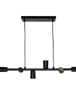 COLGANTE TASCHIBRA BUDS 6XE27 NEGRO MATE
