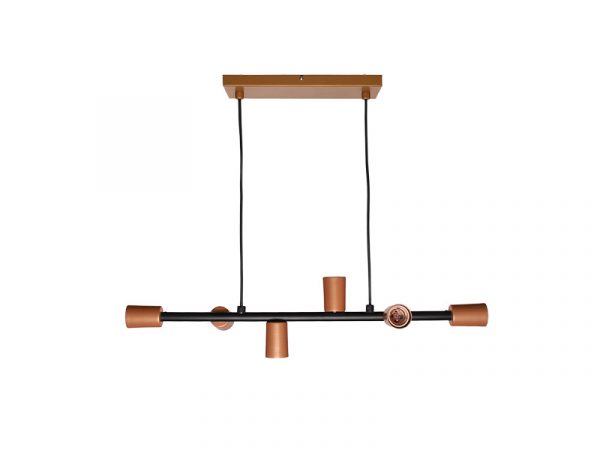 COLGANTE TASCHIBRA BUDS 6XE27 COBRE