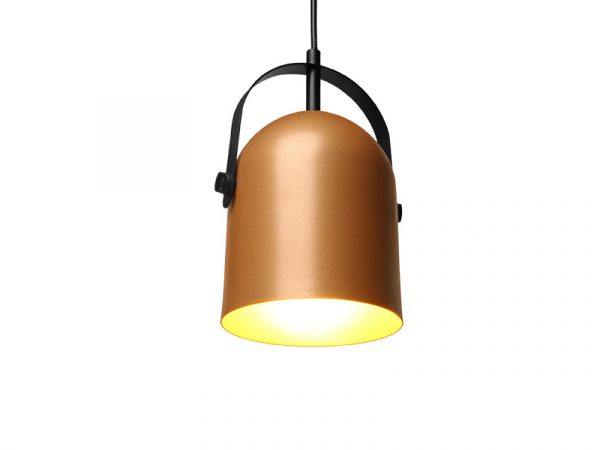 COLGANTE TASCHIBRA CAMPANA 1XE27 ORO - Imagen 4