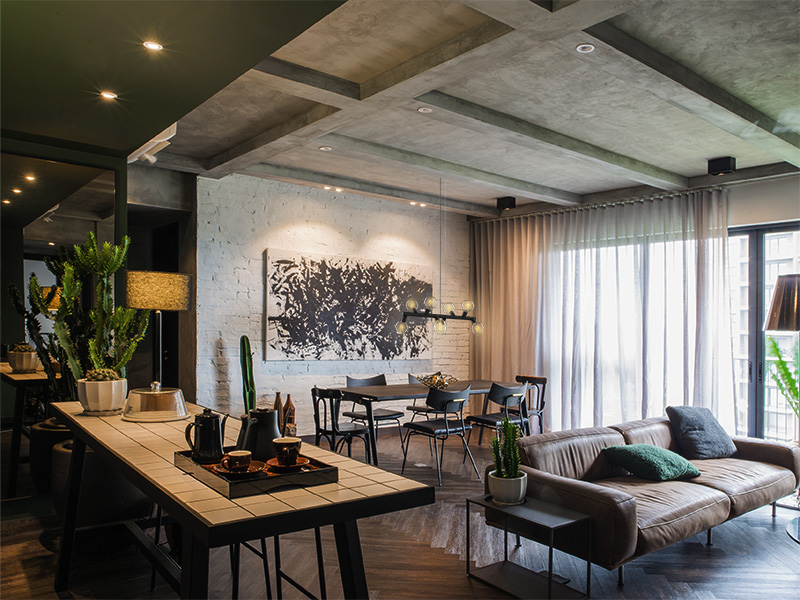 COLGANTE TASCHIBRA AMORA 8XE27 NEGRO - Imagen 5