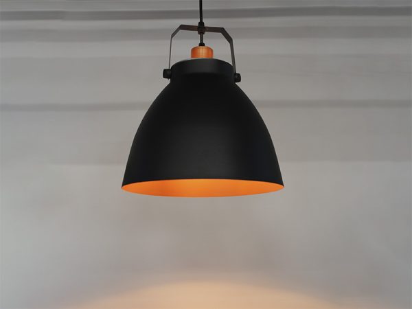 COLGANTE TASCHIBRA NAVY 1XE27 NEGRO MATE - Imagen 6