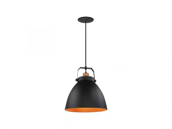 COLGANTE TASCHIBRA NAVY 1XE27 NEGRO MATE - Imagen 2