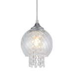 COLGANTE TASCHIBRA DIANA 1XE27 TRANSPARENTE