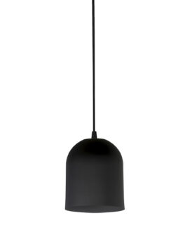 COLGANTE TAZA 1XE27 NEGRO MATE