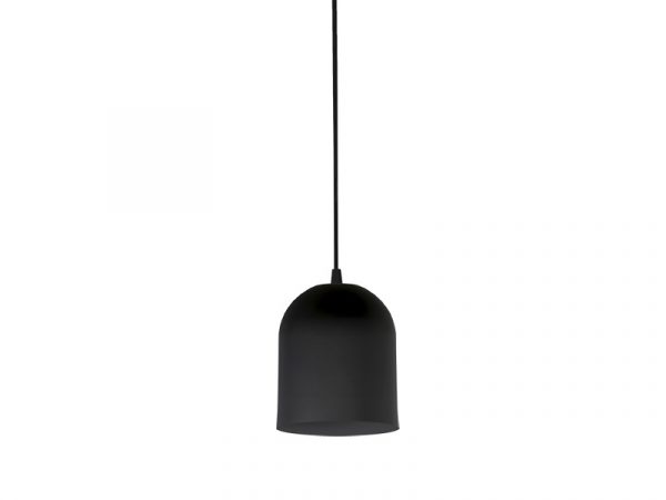 COLGANTE TAZA 1XE27 NEGRO MATE